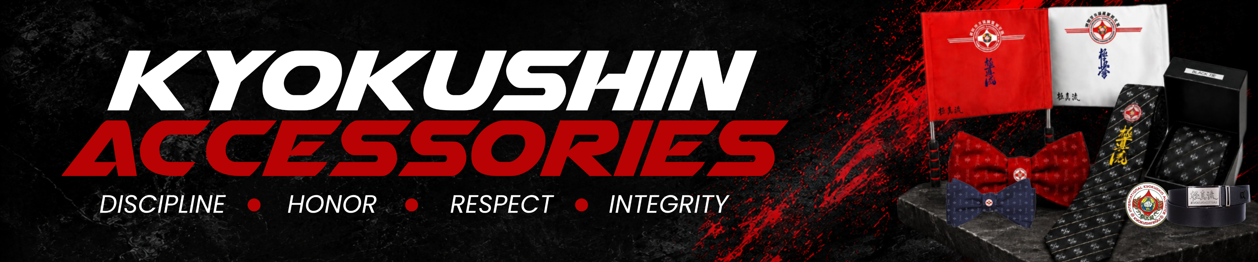 Kyokushin Accessories Banner